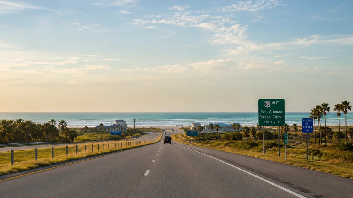 Gulf Coast Beach from Dallas: Best Route and Beach to Choose