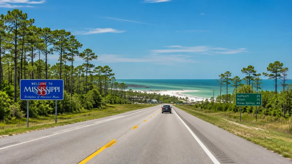 Gulf Coast Beach from Jackson, MS: 3 Hours to White Sand
